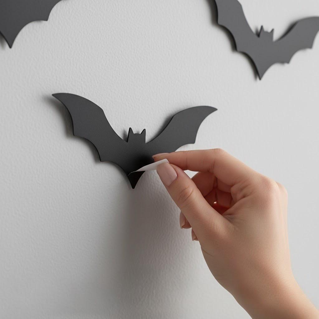 Halloween Led Bat Wall Decor (Free shipping)