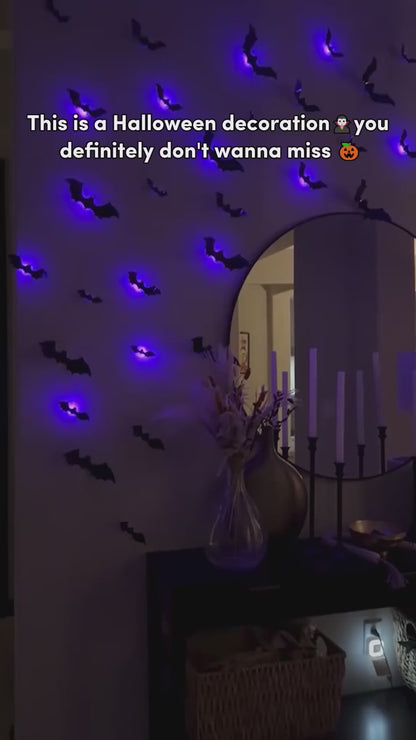 Halloween Led Bat Wall Decor (Free shipping)